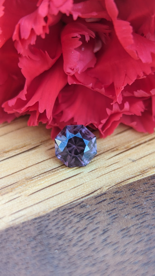 Purple 1.42ct Spinel