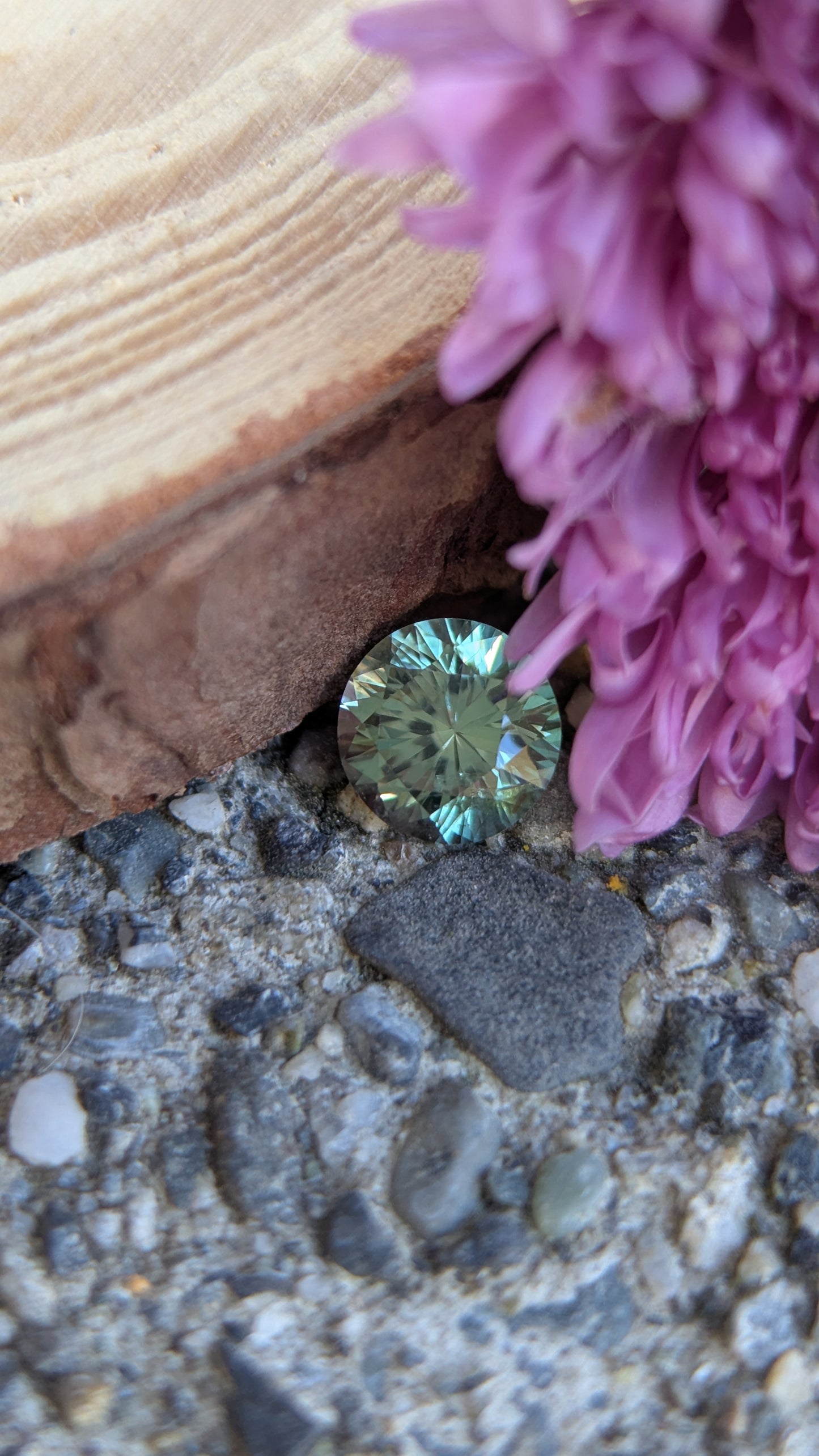 Rare 1.63ct Green Montana Sapphire