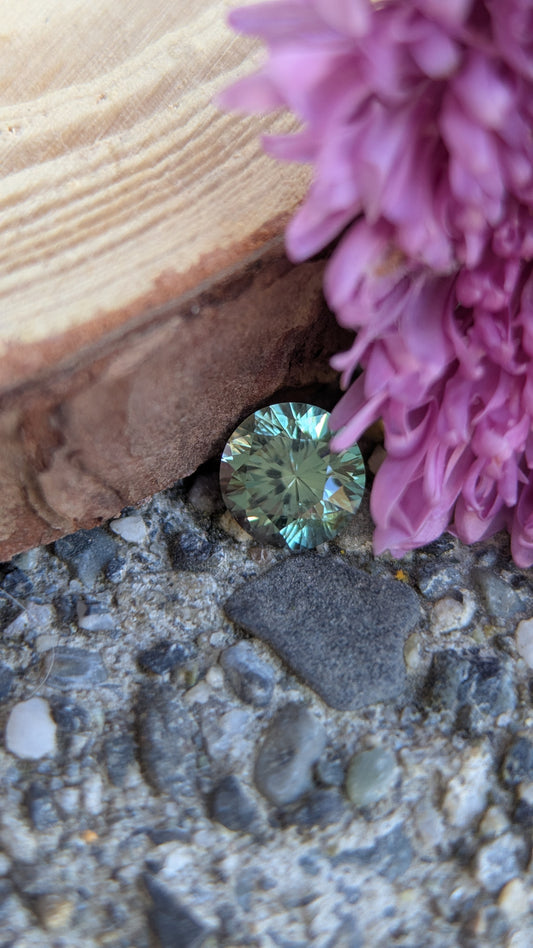 Rare 1.63ct Green Montana Sapphire