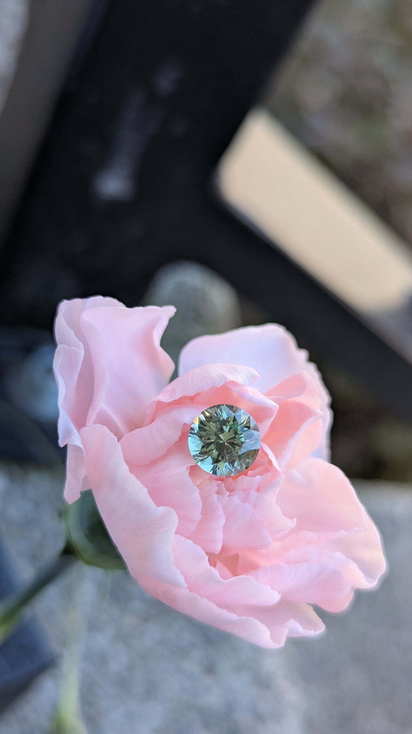 Rare 1.63ct Green Montana Sapphire