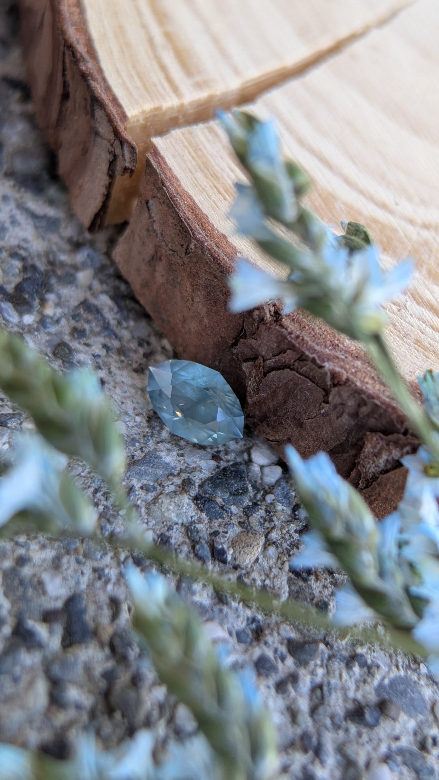 Opalescent 1.66ct Montana Sapphire