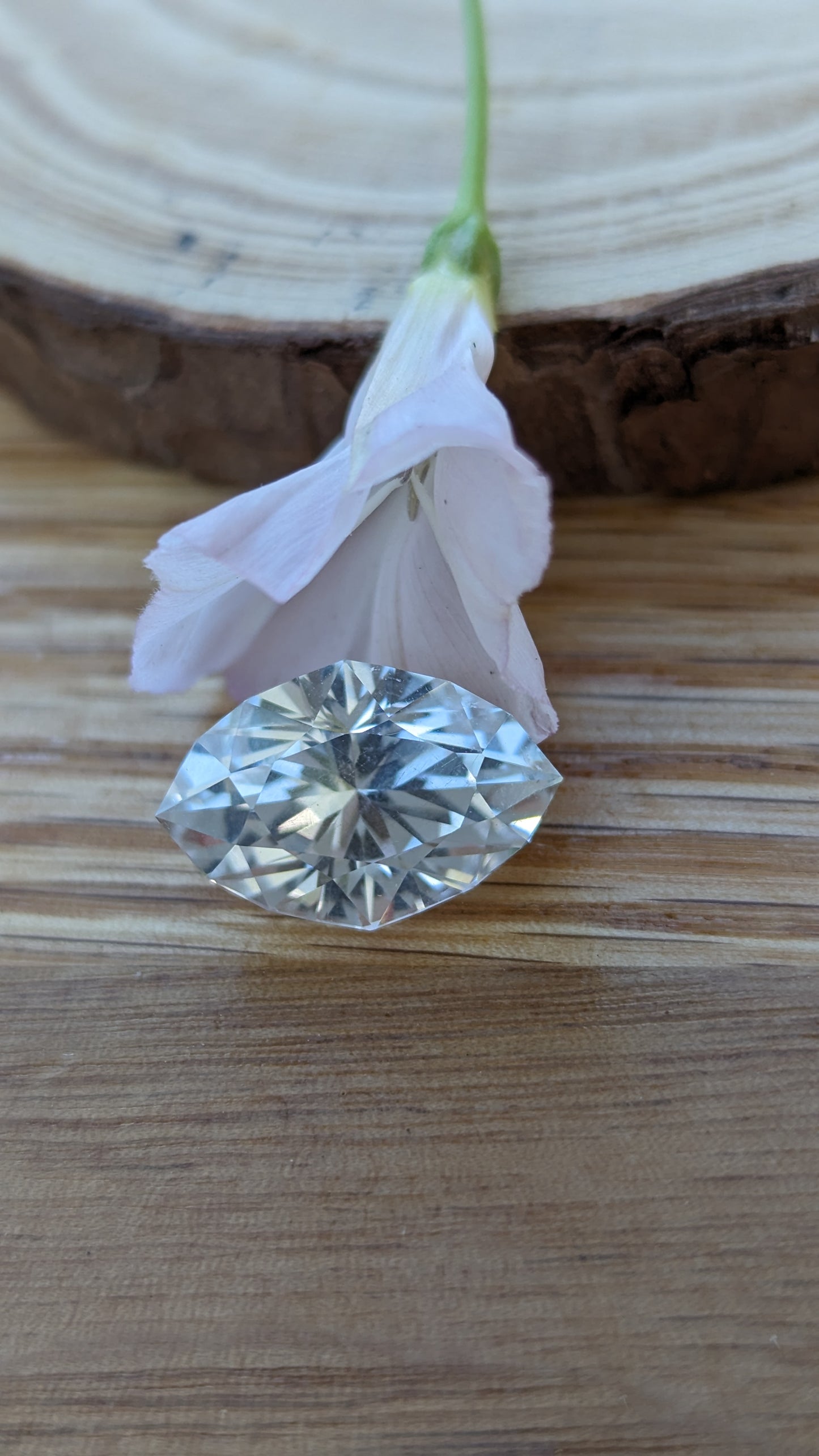 Platinum 12.75ct Topaz
