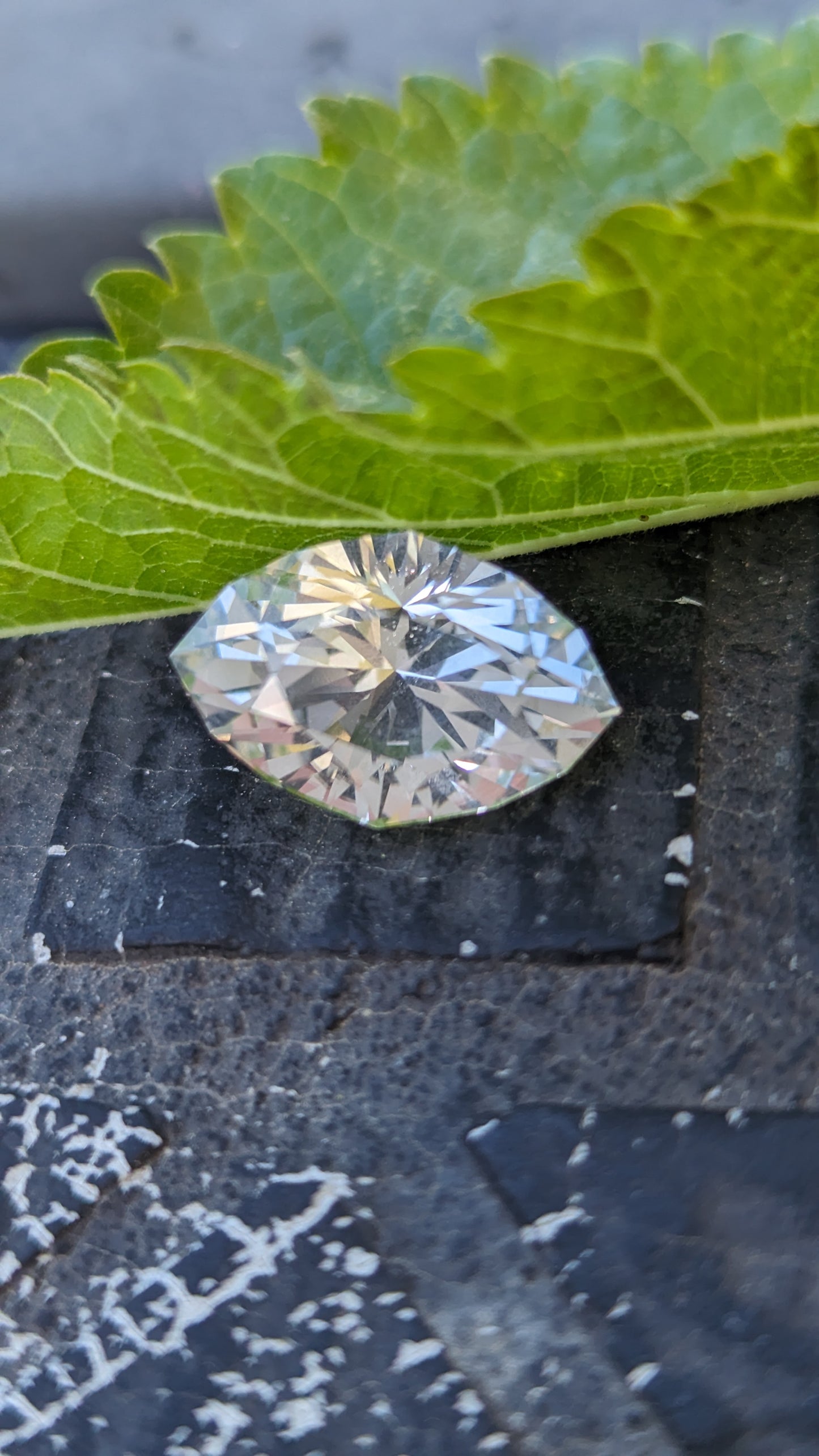 Platinum 12.75ct Topaz